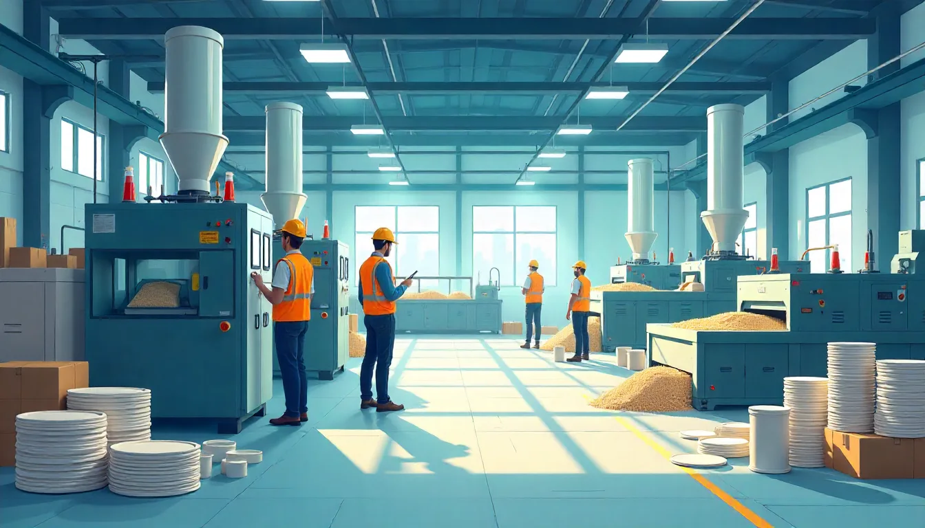 Paper cup and plate machines, rice mill, and sugarcane juice machine in Bhubaneswar