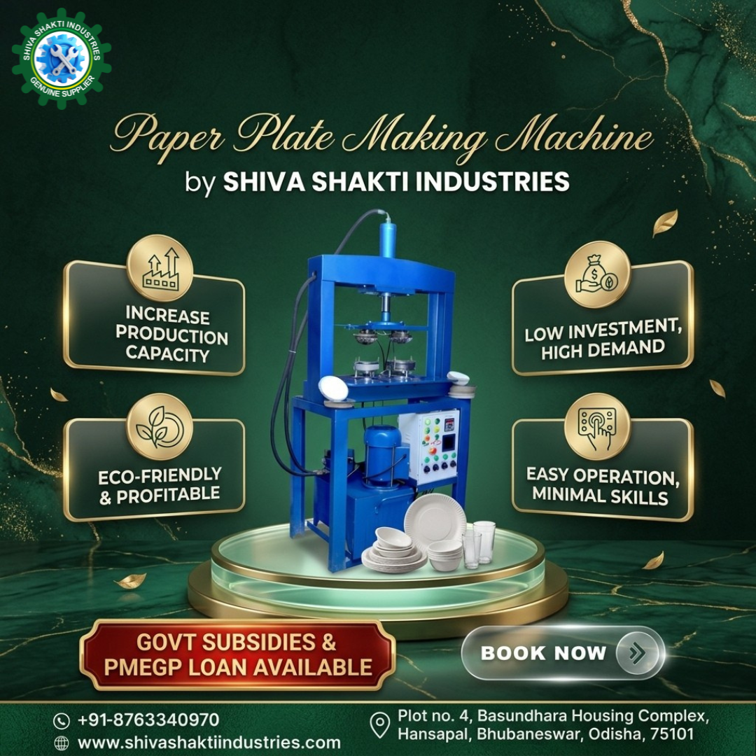 PAPER PLATE MAKING MACHINE